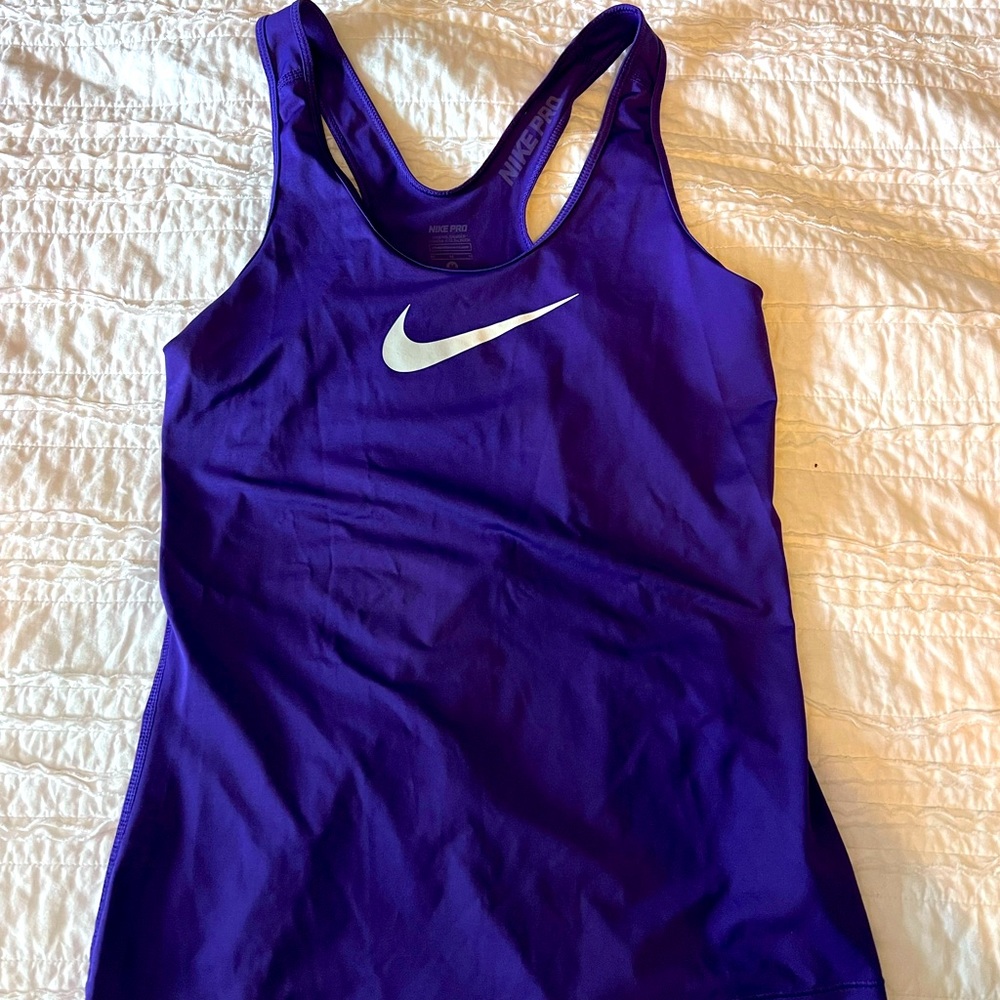 Nike royal purple tank size M